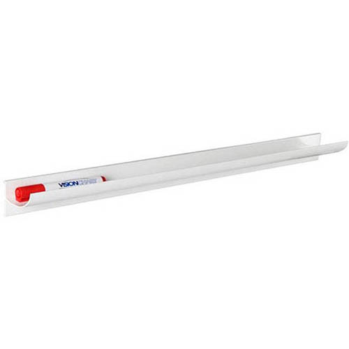 Image for VISIONCHART MAGNETIC WHITEBOARD PEN TRAY 600MM from BusinessWorld Computer & Stationery Warehouse
