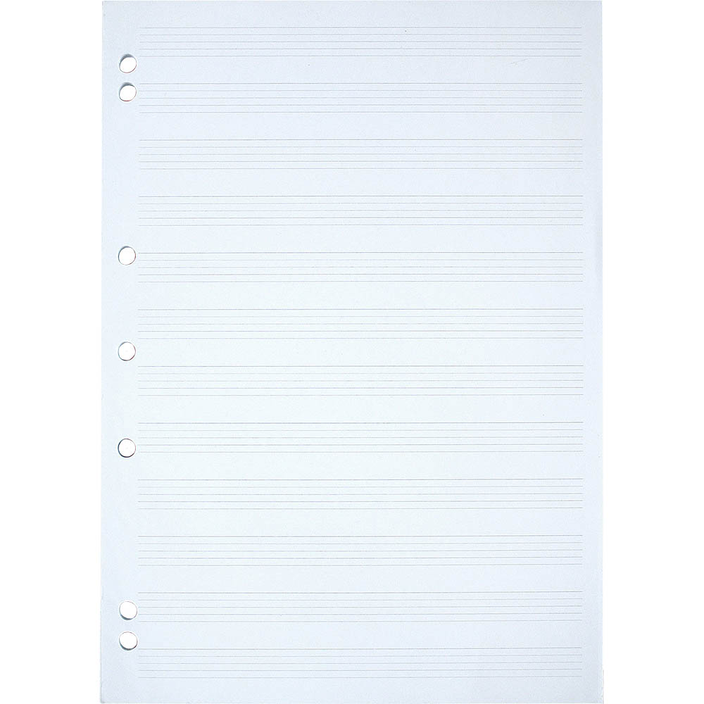Image for WRITER PREMIUM MUSIC PAD 70GSM A4 50 SHEET from York Stationers