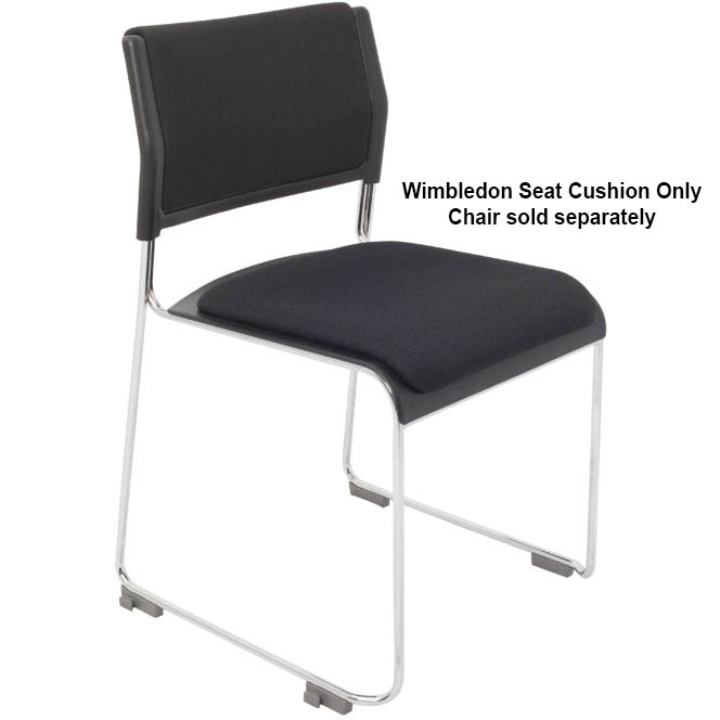 RAPIDLINE WIMBLEDON VISITORS CHAIR ADDITIONAL SEAT CUSHION BLACK |  | 7029133i