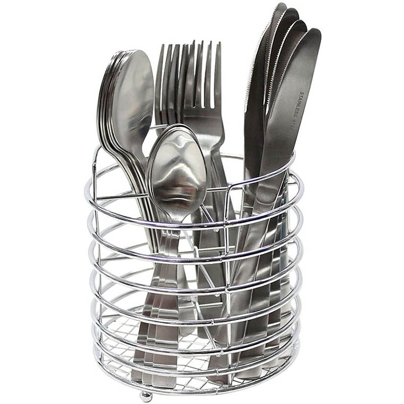 Image for CONNOISSEUR A LA CARTE CUTLERY CADDY SET PACK 24 from BusinessWorld Computer & Stationery Warehouse