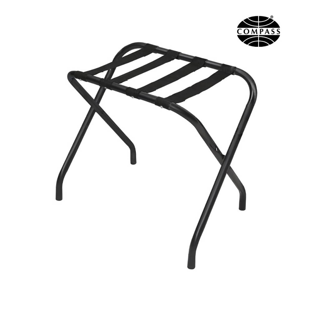Image for COMPASS COMPACT LUGGAGE RACK 610 X 430 X 540MM BLACK from Prime Office Supplies