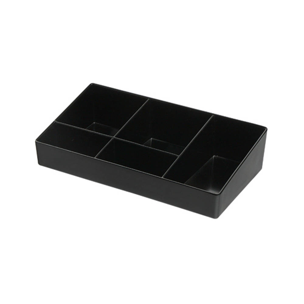Image for CONNOISSEUR SACHET HOLDER 5 COMPARTMENT BLACK from BusinessWorld Computer & Stationery Warehouse