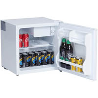 nero bar fridge and freezer 48 litre 475 x 445 x 490mm white
