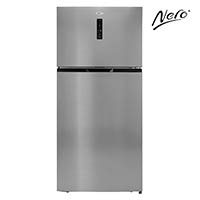 nero fridge/freezer 480l stainless steel