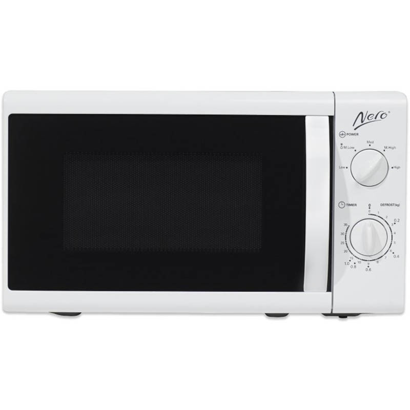 Image for NERO MICROWAVE 700 WATT 20 LITRE WHITE from Clipboard Stationers & Art Supplies