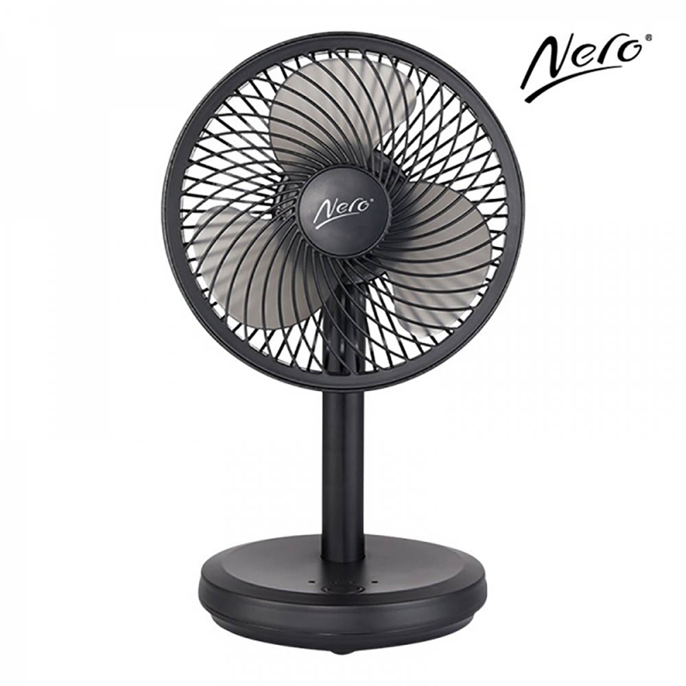 NERO USB DESK FAN 130MM BLACK |  | 7116116