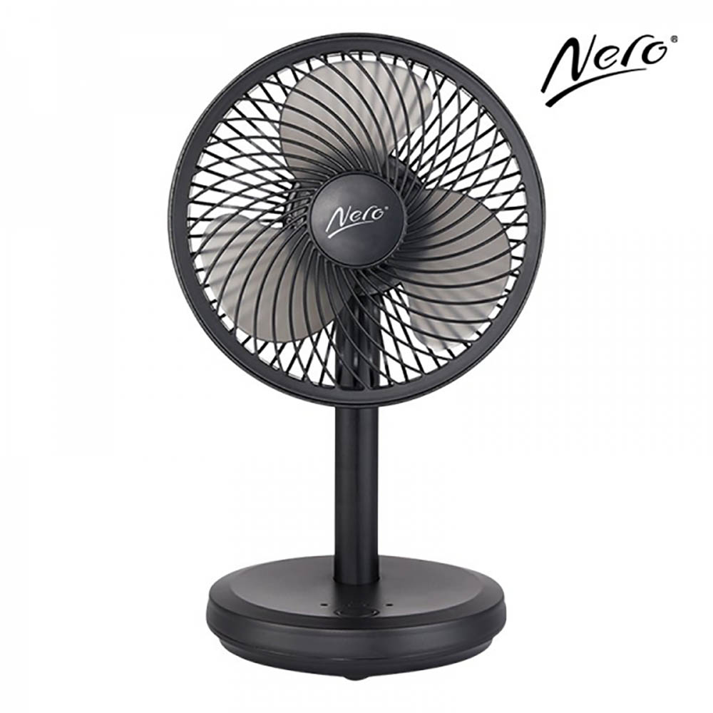 Image for NERO USB DESK FAN 130MM BLACK from Challenge Office Supplies