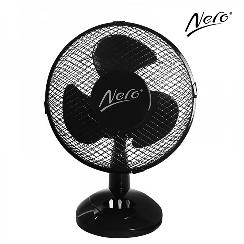 Image for NERO DESK FAN 230MM BLACK from That Office Place PICTON