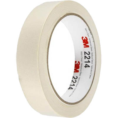 3M 2214 MASKING TAPE LIGHT DUTY 24MM X 50M BEIGE |  | 7026496