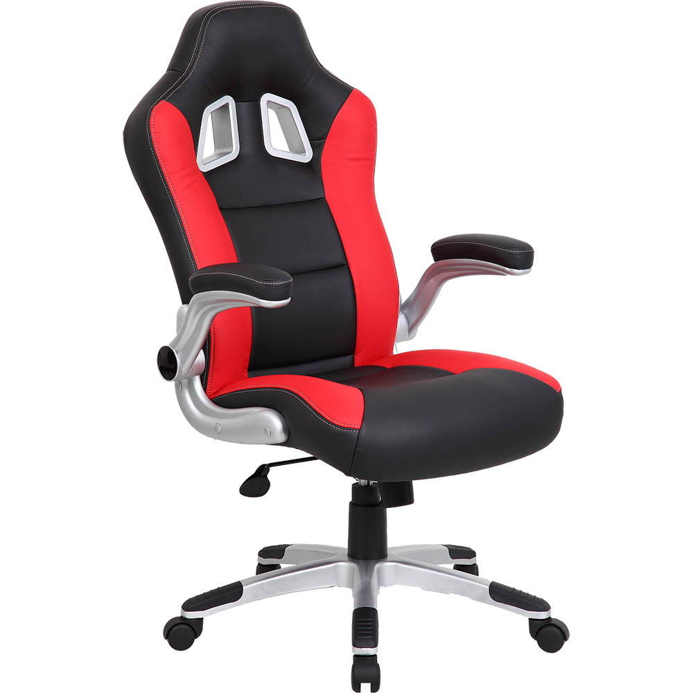Image for XR8 FORMULA 1 GAMING CHAIR HIGH BACK ARMS RED/BLACK from Office Heaven