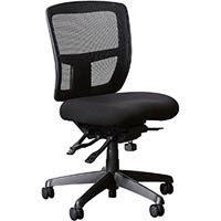 initiative serenity ergonomic high mesh back chair black