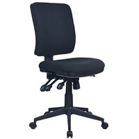 initiative rejuvenate ergonomic high back chair black