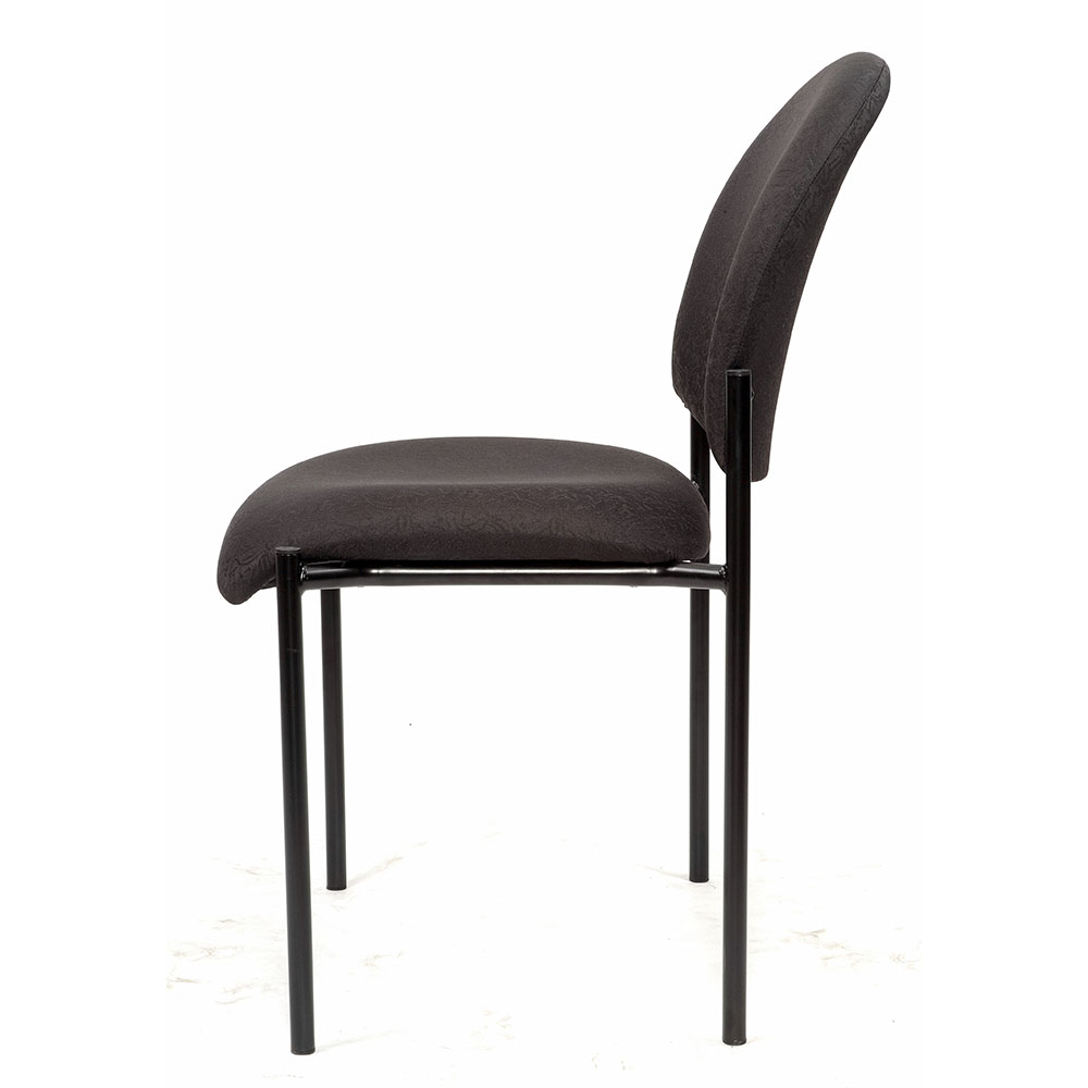 YS DESIGN STACKING VISITORS CHAIR MEDIUM BACK BLACK |  | 7011758