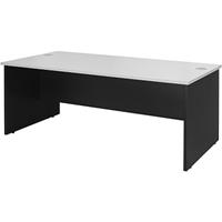 oxley desk 1500 x 750 x 730mm white/ironstone