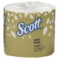 toilet paper scott 1 ply white 1000 sheets per roll carton 48