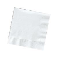 napkin lunch white 1 ply 30cm x 30cm 500 pack ctn 6