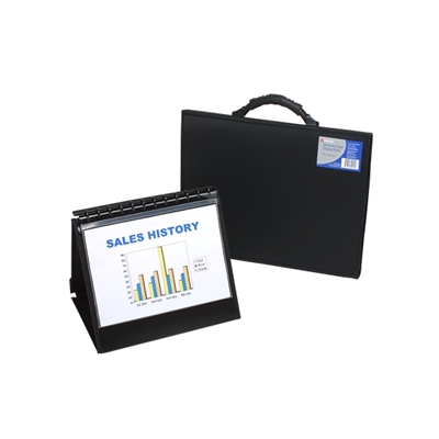 Image for REXEL DISPLAY BOOK REFILLABLE SLIMVIEW EASEL A3 from Challenge Office Supplies