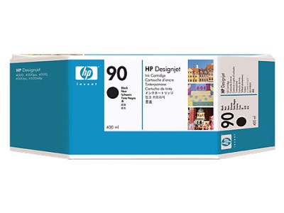 Image for HP #90 BLACK HIGH YIELD INK CARTRIDGE 400ML from Mitronics Corporation