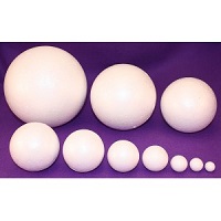 polystyrene balls 50mm (bag 25)