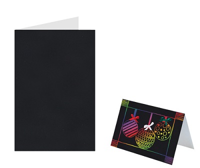 Image for Scratch Art Greeting Cards (Pack 30) from Olympia Office Products