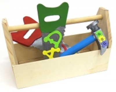 Image for Build It Wood Toolbox (1 Kit) from Olympia Office Products