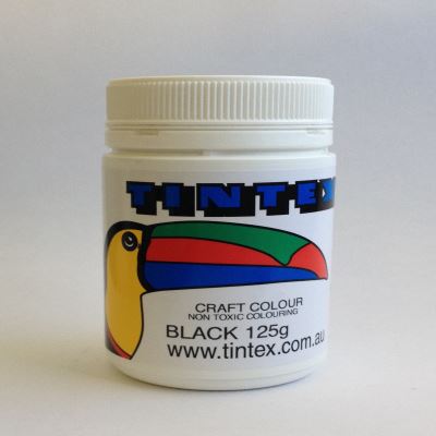 Image for CRAFT TINT COLOUR POWDER 125GM - BLACK from Olympia Office Products