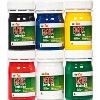textile ink/fabric paint 120ml - pack of 6
