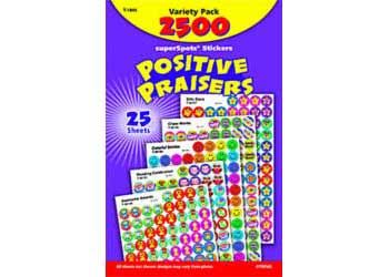 Image for POSITIVE PRAISER REWARD STICKERS (PACK 2500) from Olympia Office Products