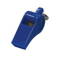 blue plastic whistle