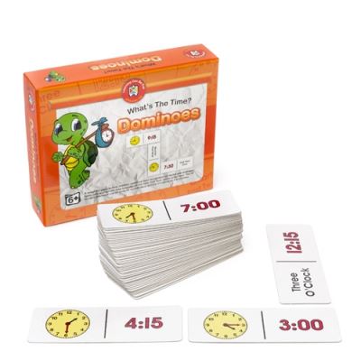 Image for WHAT'S THE TIME DOMINOES from Olympia Office Products