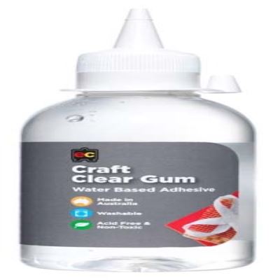 Image for EDUCATIONAL COLOURS CLEAR GUM 250ML from Olympia Office Products