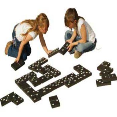 Image for JUMBO BLACK AND WHITE DOMINOES from Olympia Office Products