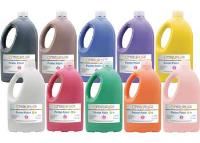 creatistics 2l poster paint (pack of 10 assorted colours)