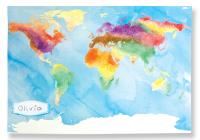 colour in world maps (pack 24)