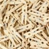 little pegs 2.5cm - natural (pack 45)