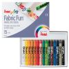 pentel fabric fun pastel dye sticks (pack 15)
