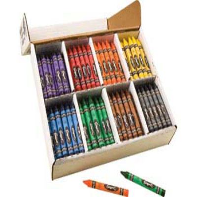 Image for SARGENT LARGE BEST BUY CRAYONS (CLASS PACK 200) from Olympia Office Products