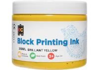 block printing ink 250ml yellow