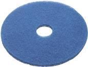 Image for OATES FLOORMASTER BLUE MEDIUM DUTY SCRUB FLOOR PAD 400MM from Olympia Office Products