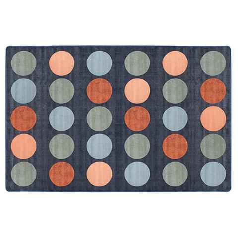 Image for COLOURS OF AUSTRALIA CALMING RUG CIRCLES (34CM CIRCLES) RUG SIZE 3M X 2M from Olympia Office Products
